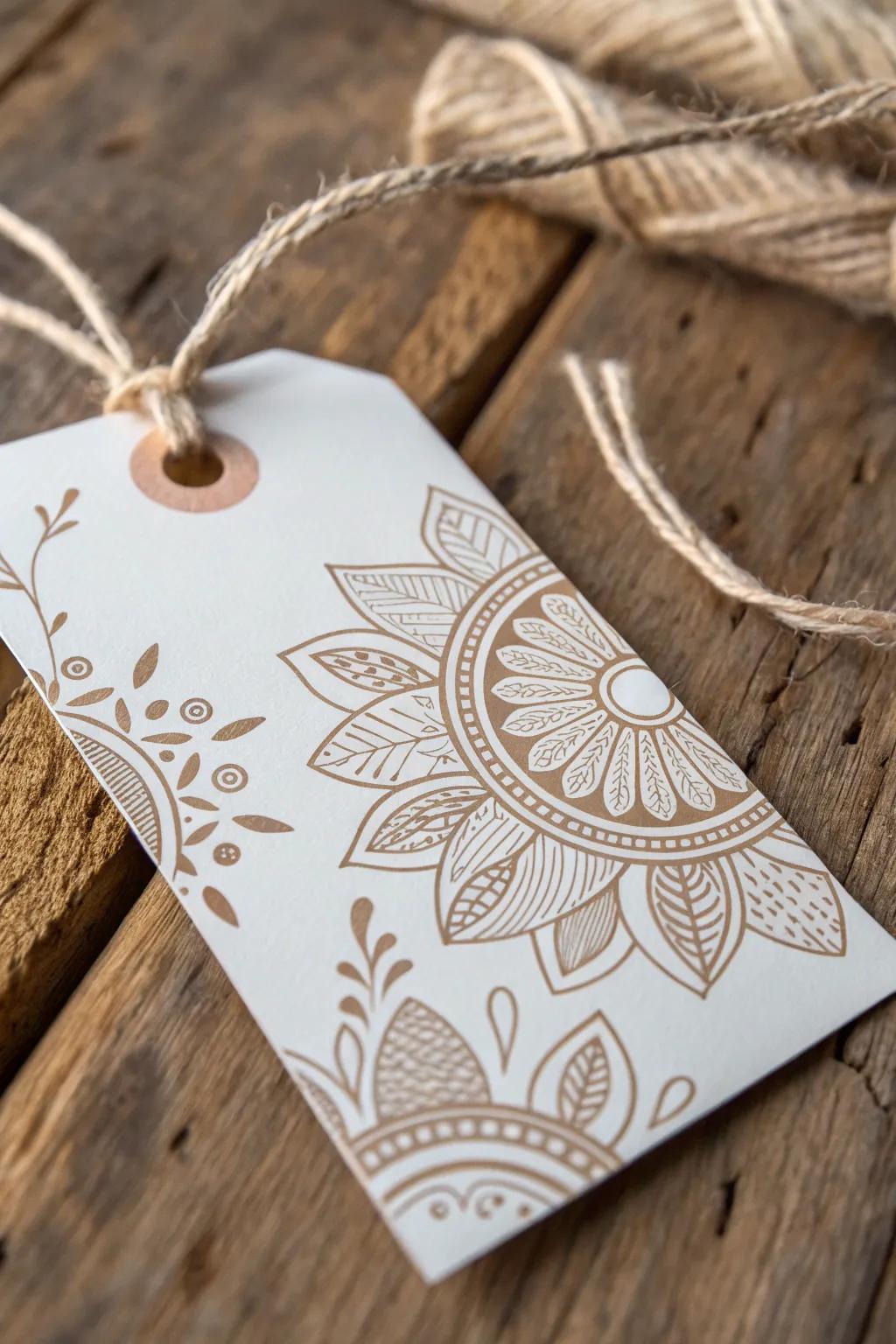 Elevate your gift-giving with handcrafted vinyl tags that speak from the heart.