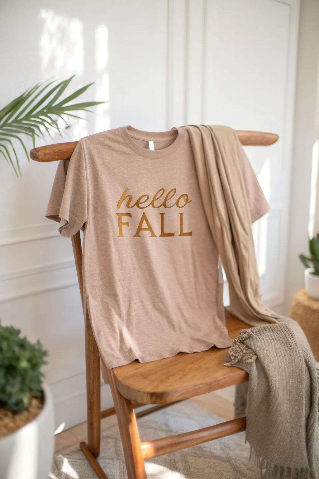 Embrace Autumn with Elegance: A perfect blend of simplicity and style for your fall wardrobe.