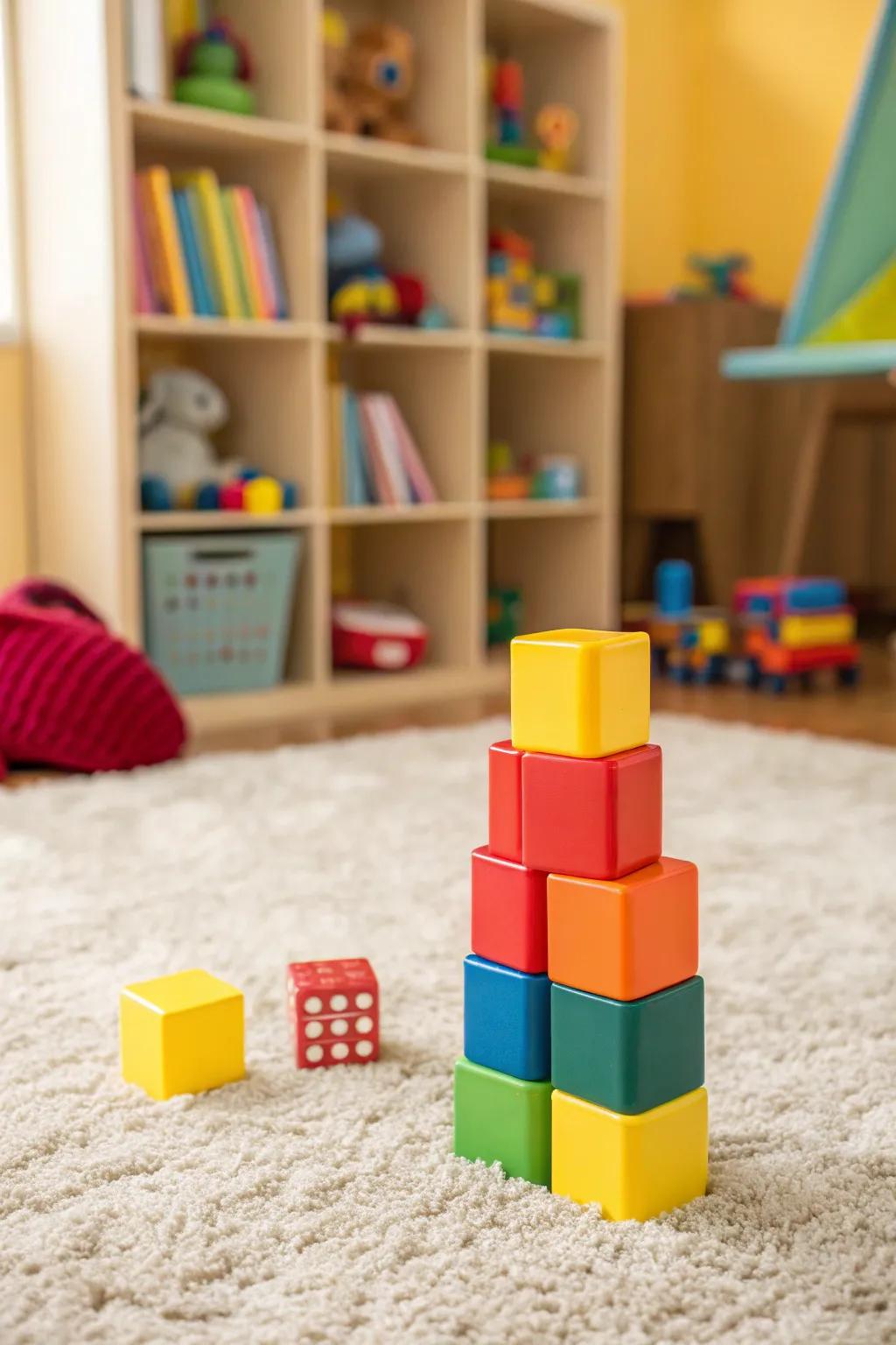 Classic stacking blocks that build skills while sparking creativity.