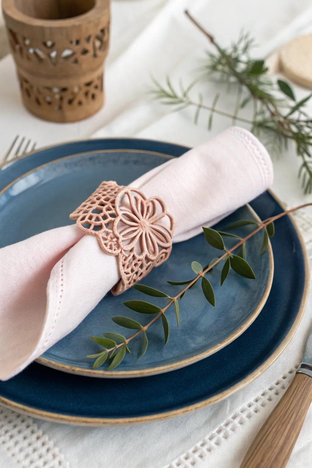 Transform your table into a masterpiece with exquisite 3D printed details. Perfect for the modern, eco-conscious bride.