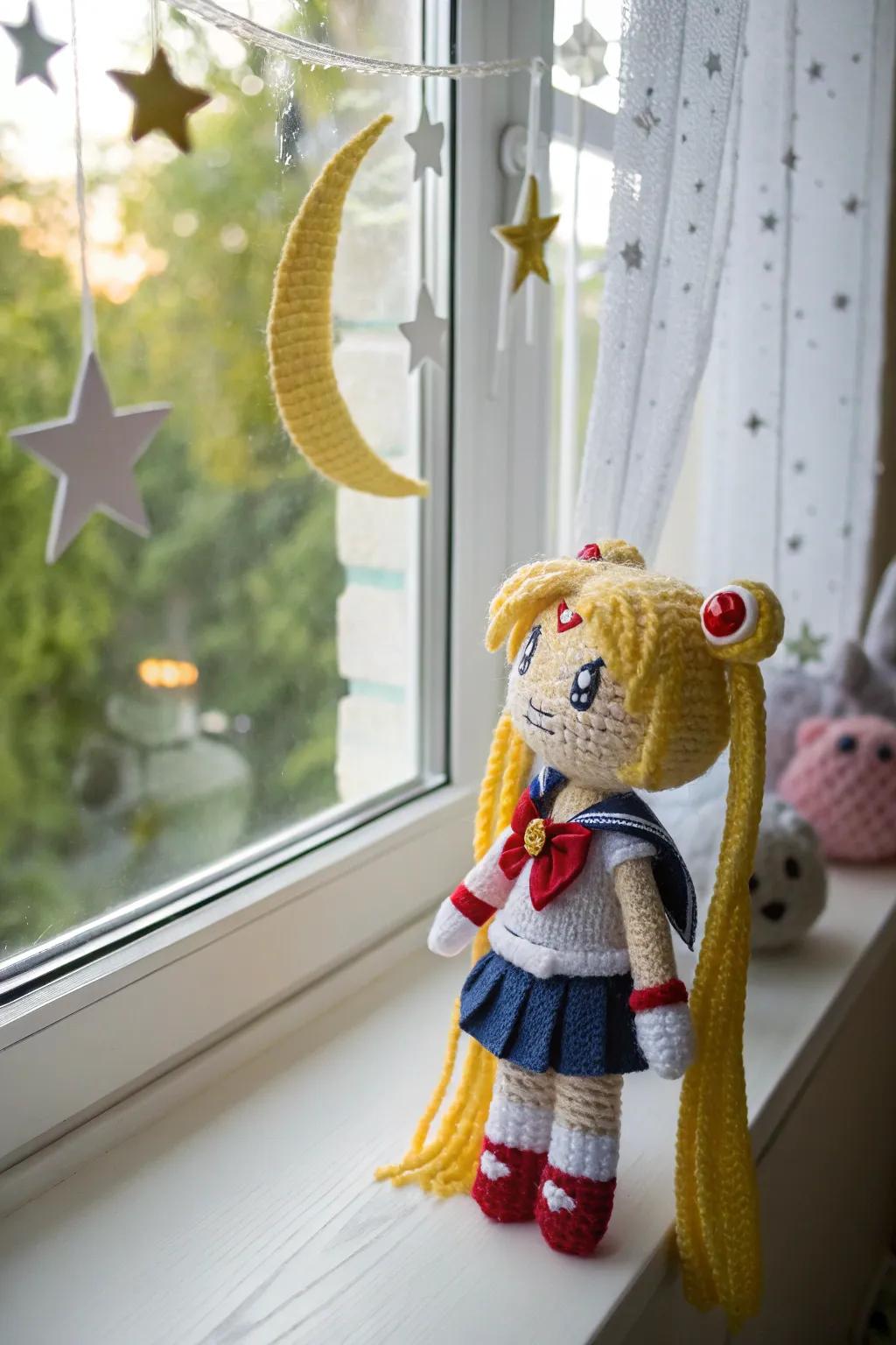 Embrace your inner magical girl with a Sailor Moon crochet project.