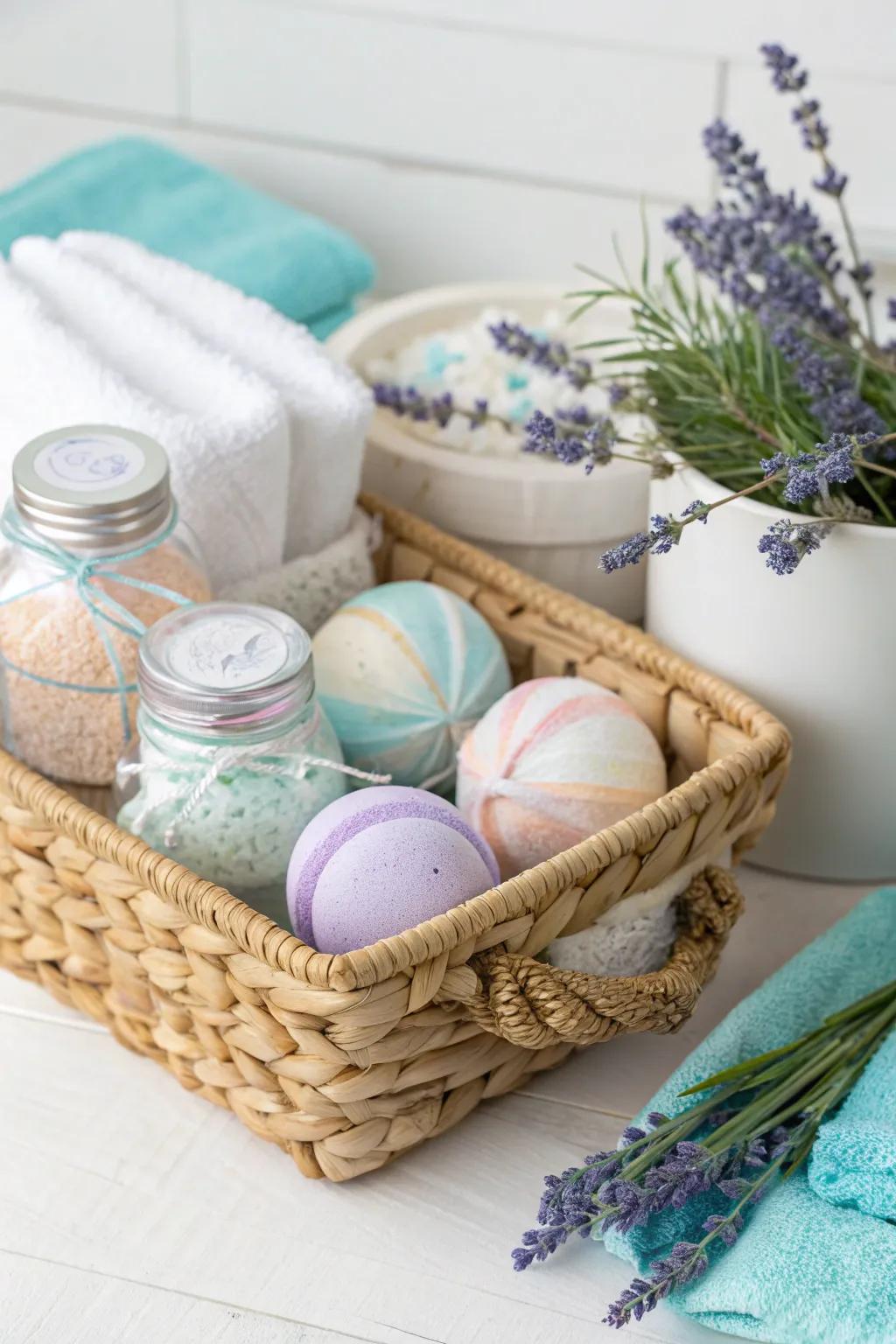 Gift the ultimate relaxation experience with a handcrafted spa kit that delights the senses!