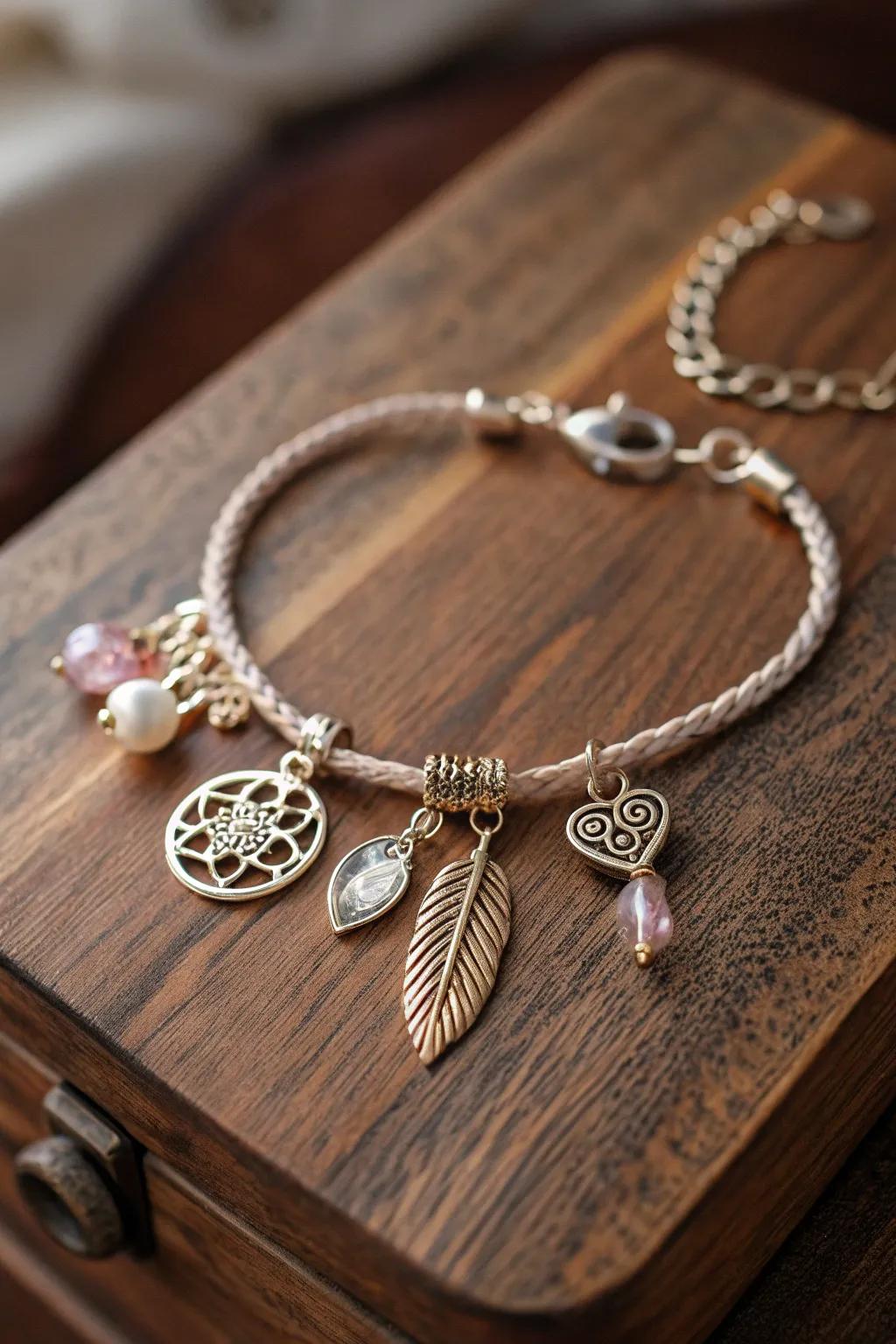 Handmade jewelry adds a personal touch to your birthday gift.