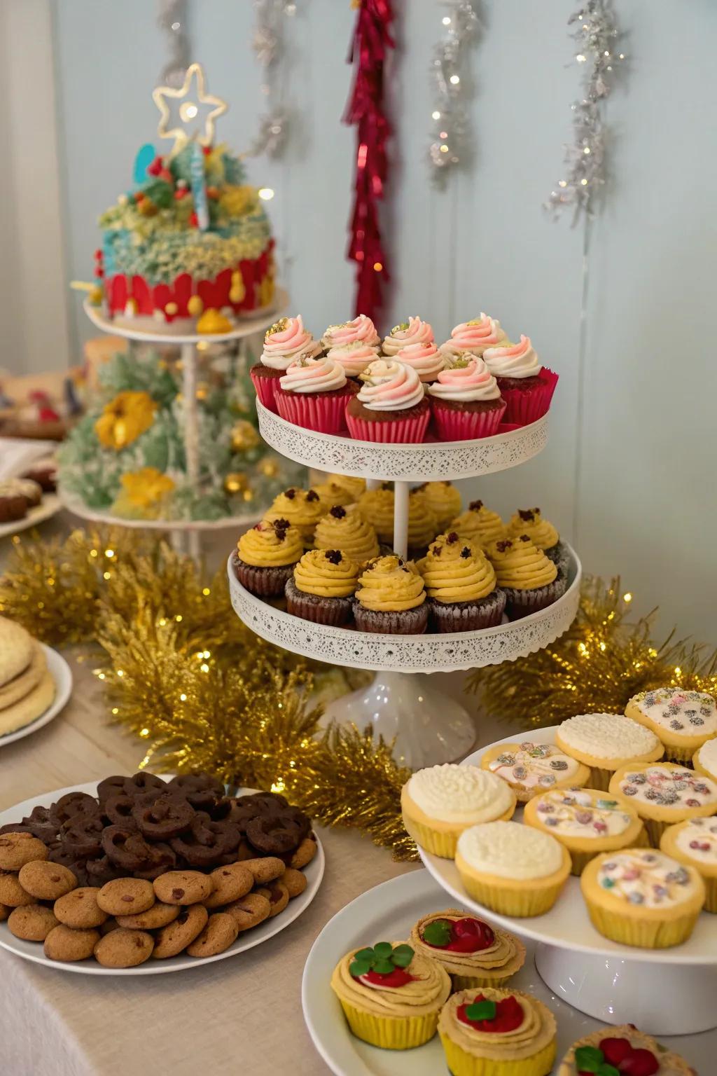 A sweet spread that's both delicious and decorative.