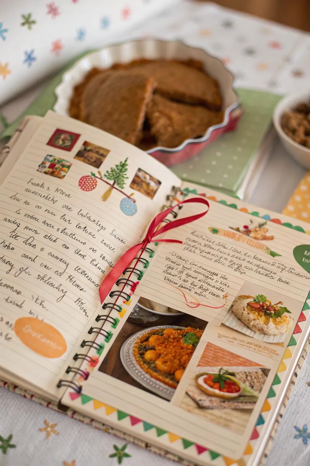 Preserve your favorite holiday recipes with photos.