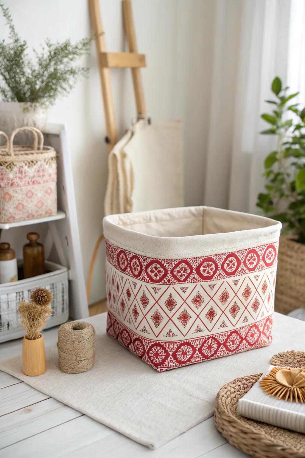 Infuse your craft nook with vibrant organization and a touch of artistry.