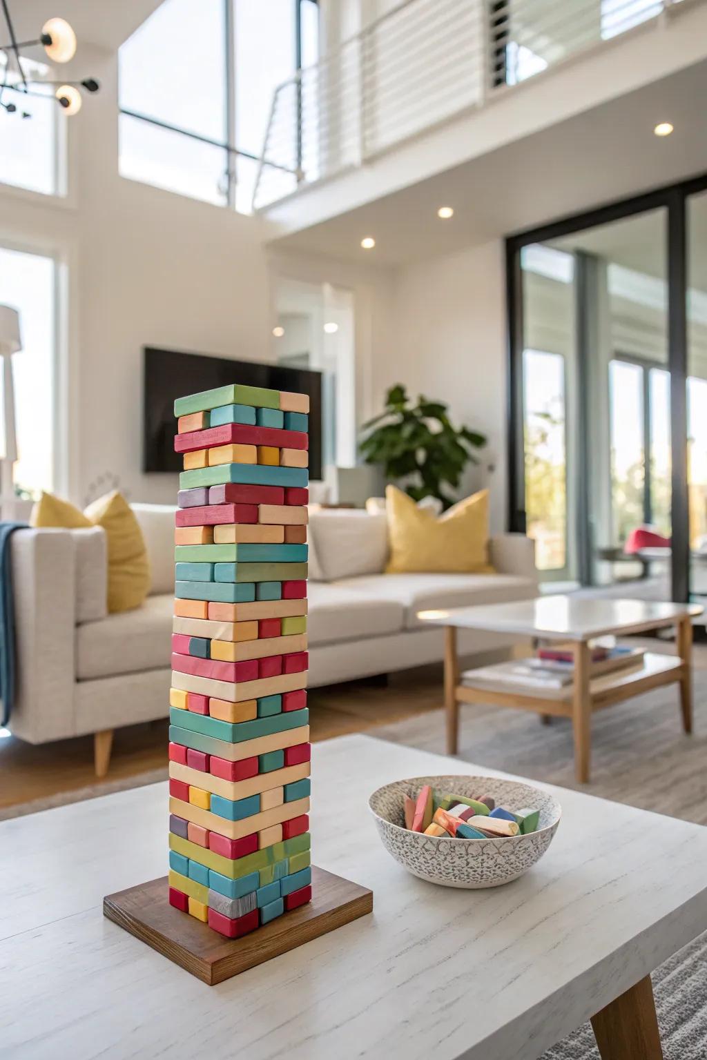 Add a splash of color to your game nights with this DIY.