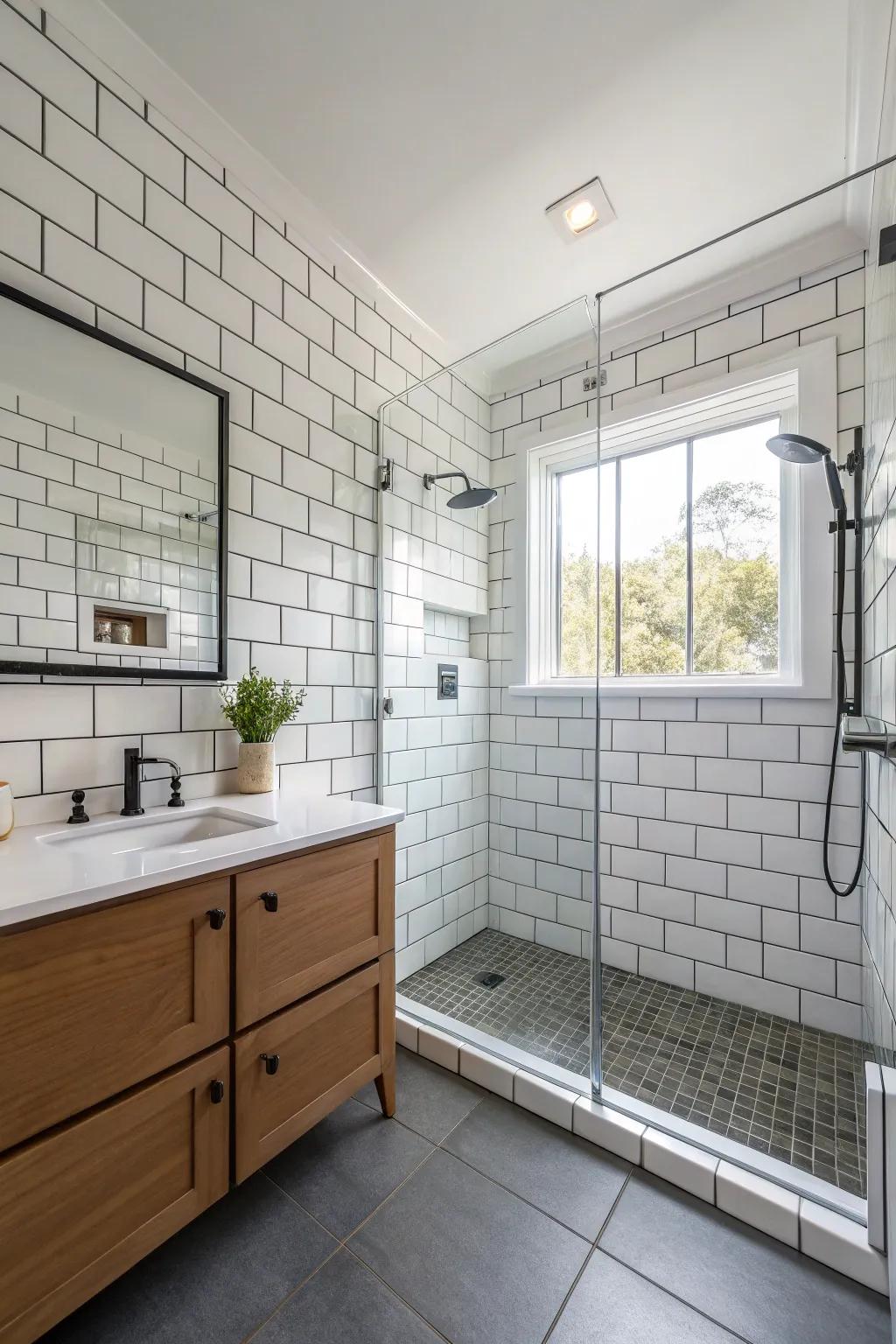 Retiling can give your bathroom a completely new look.