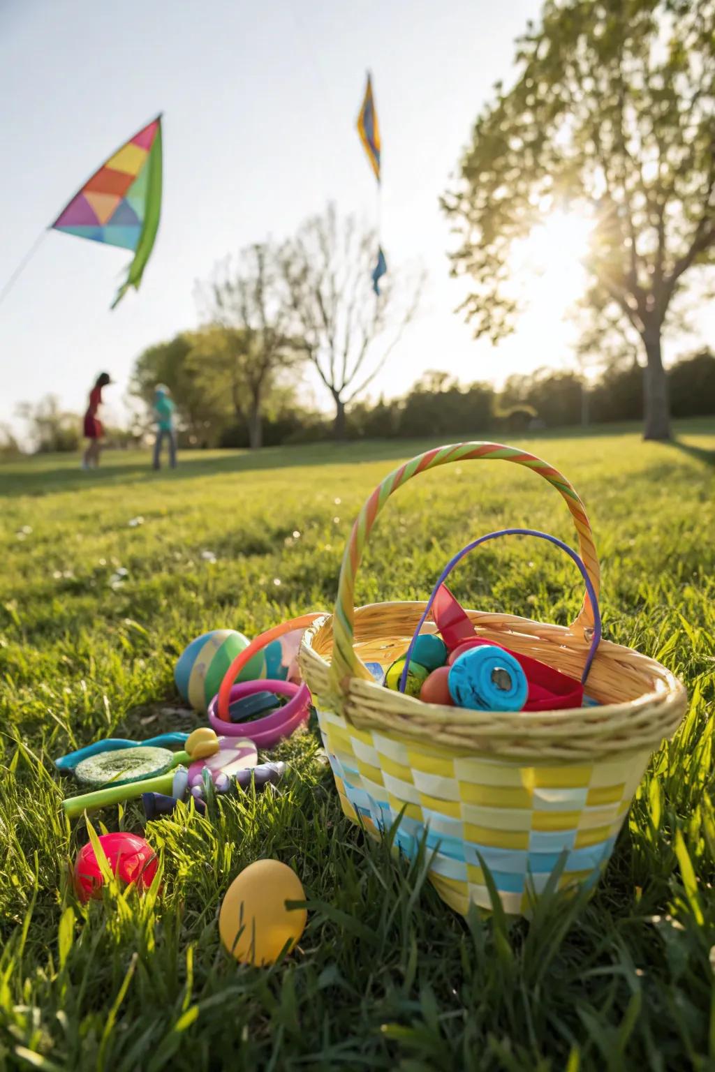 Bring the fun outside with this outdoor adventure basket.