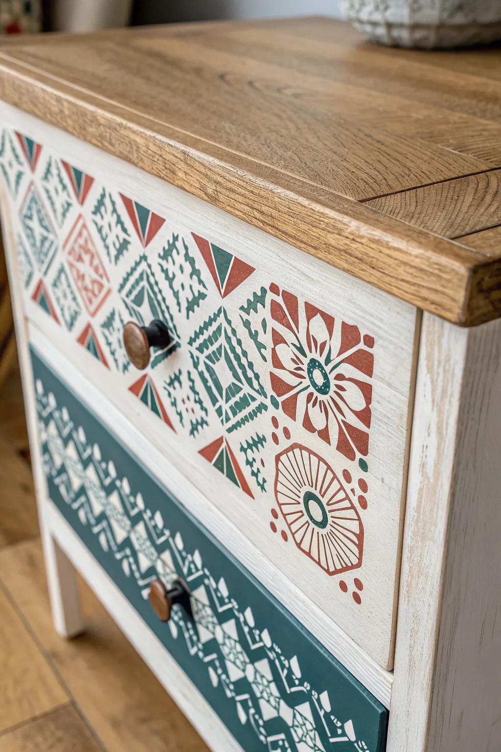 Elevate your space with chic stencil labels – where artistry meets organization.