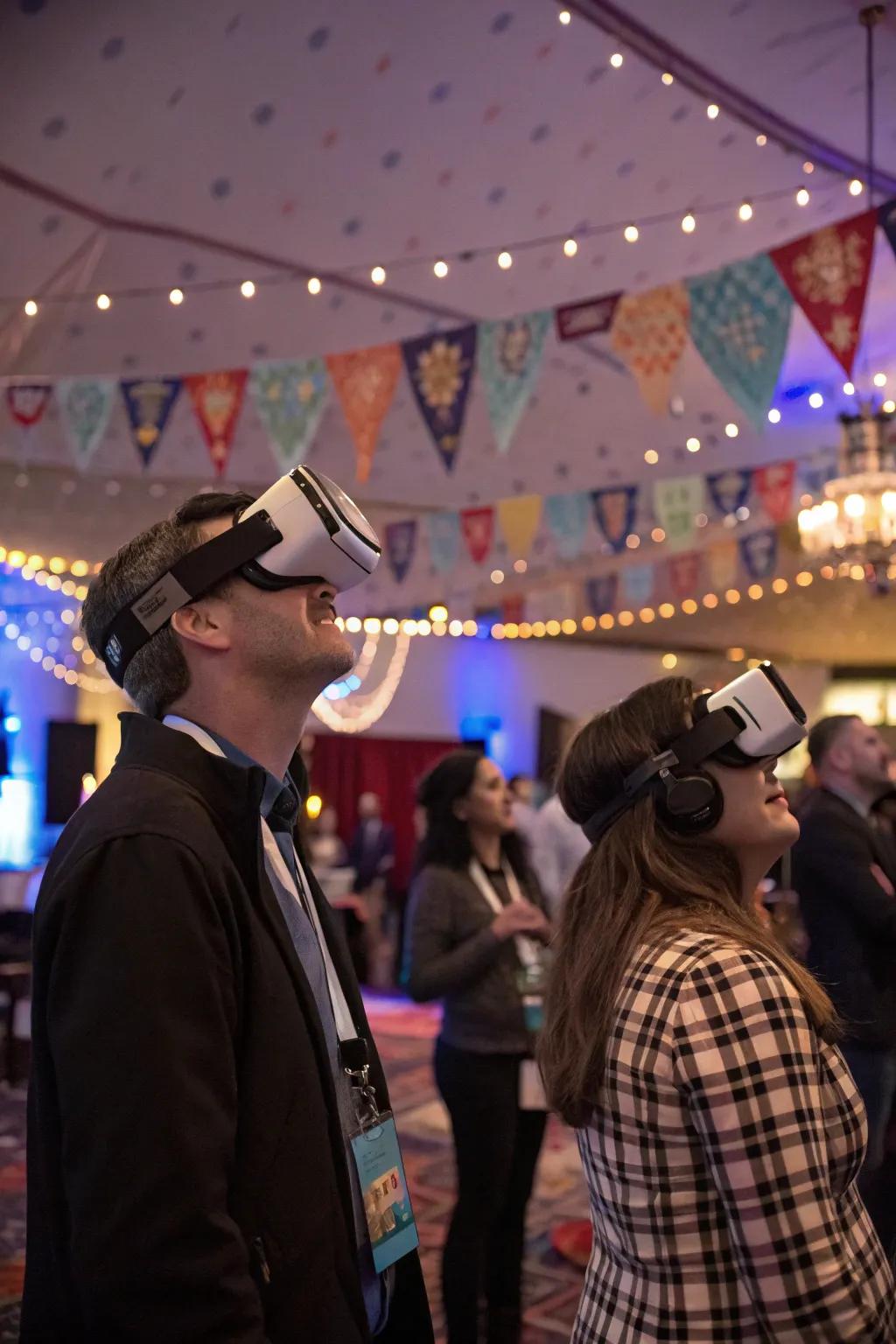 Take your event to new dimensions with virtual reality experiences.