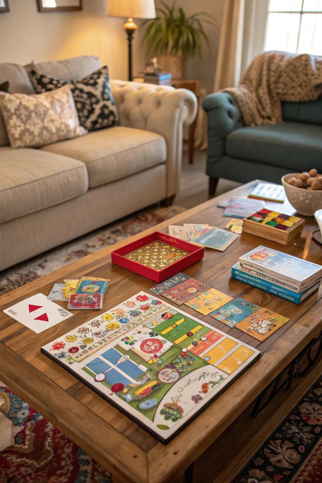 Enjoy laughter and bonding with a custom family game night kit.