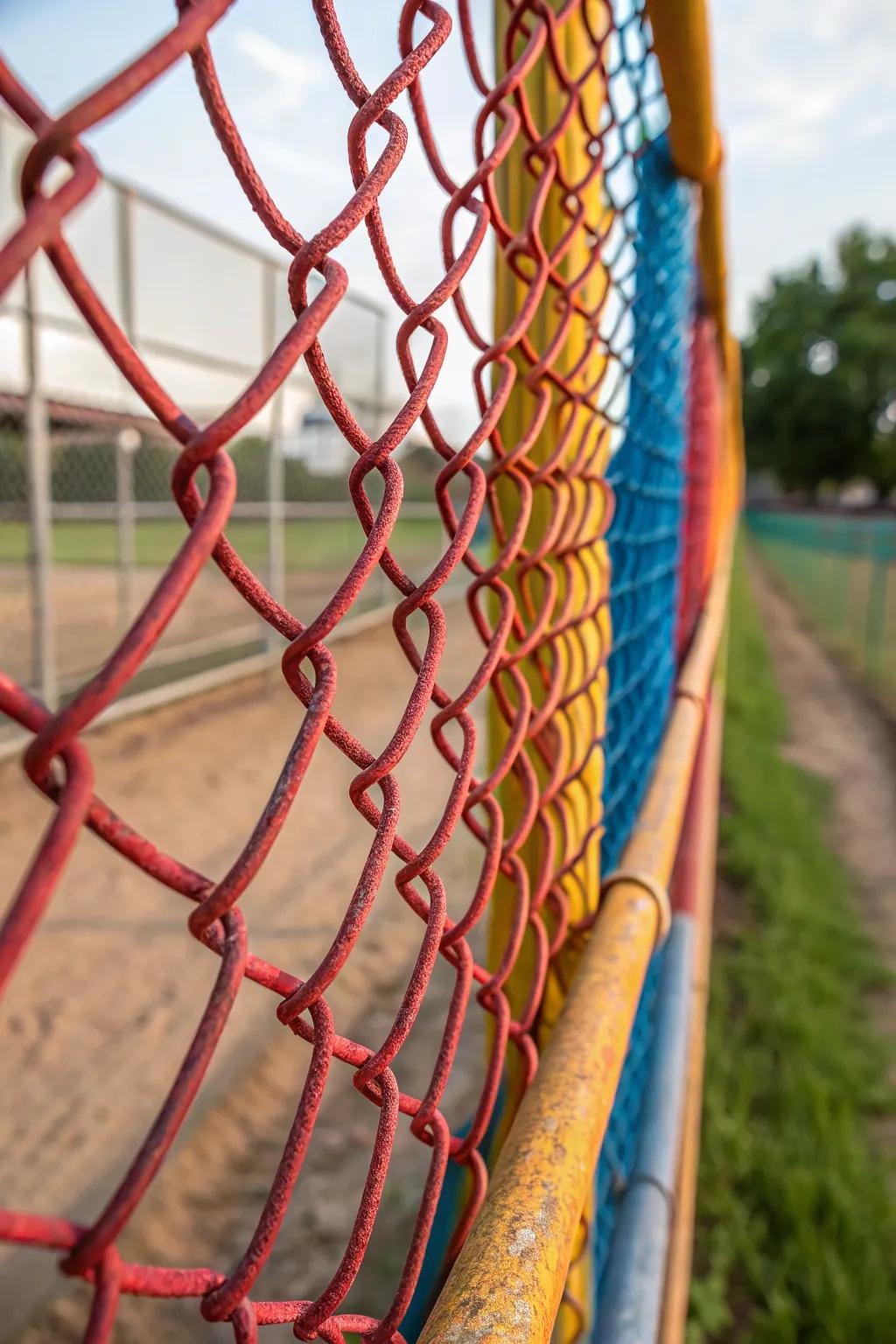 Upgrade your fence game: a stylish solution for keeping small pets secure.