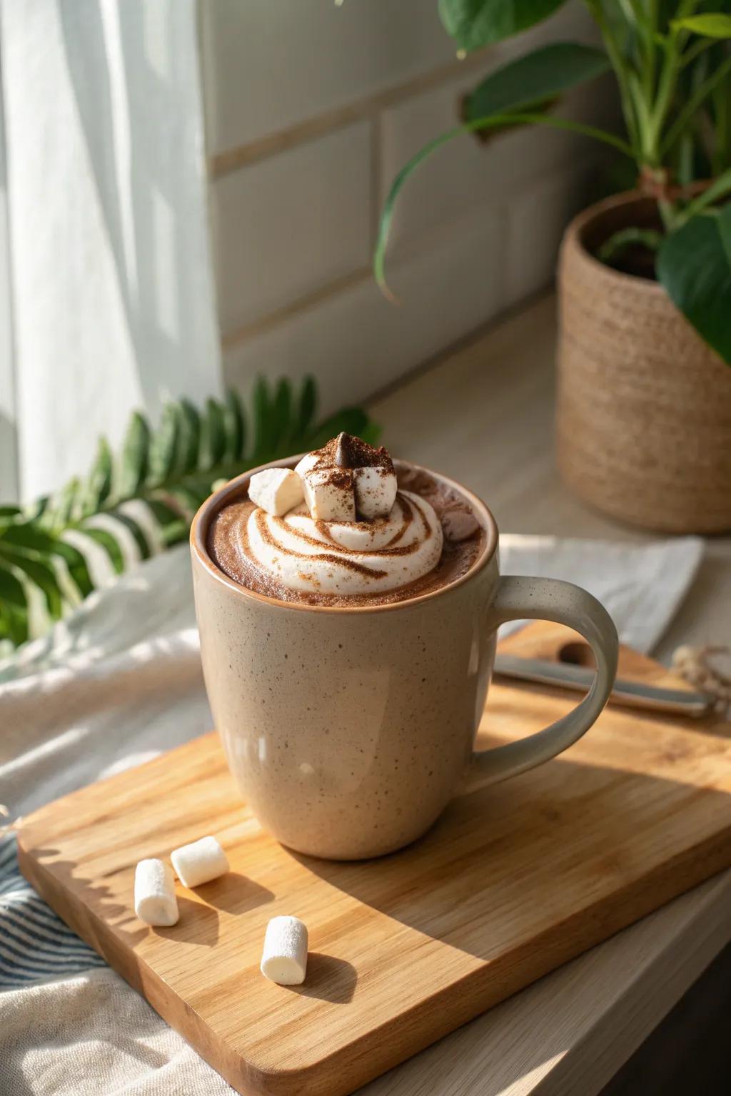 Indulge in a moment of pure bliss with this gourmet hot cocoa set – where every sip is a statement of style and taste.
