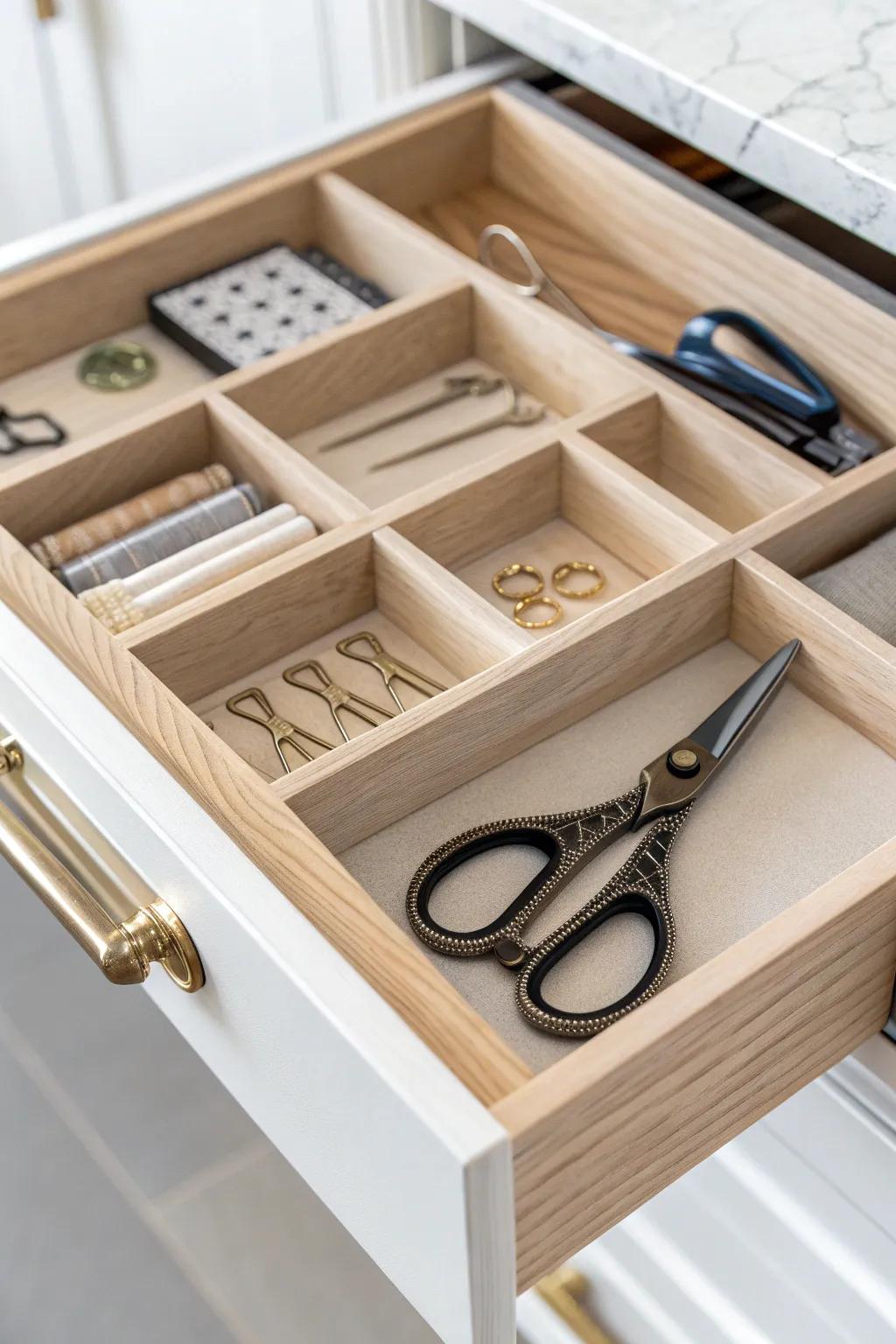 Transform your crafting space with a touch of Scandinavian elegance and Boho flair. Discover the joy of organized creativity with stunning drawer dividers.