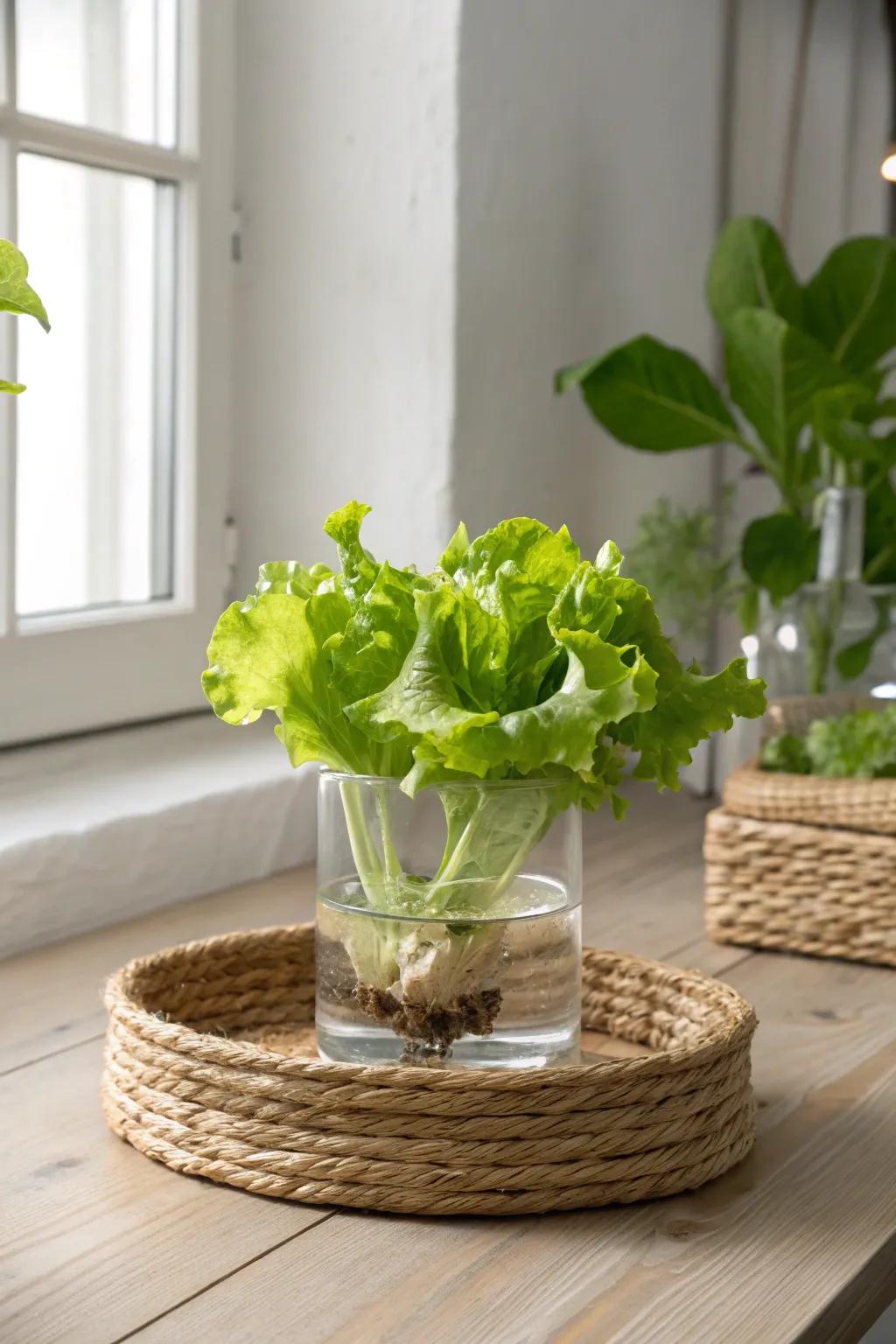 Elevate your space with the magic of floating plant rafts: a blend of simplicity and nature.