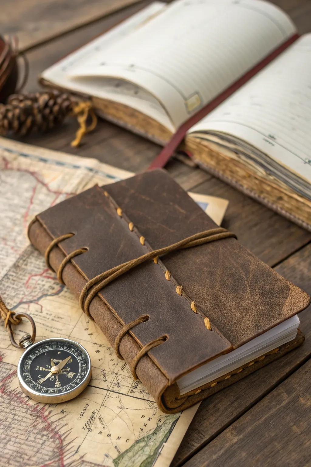 A travel journal for penning down adventures and dreams.