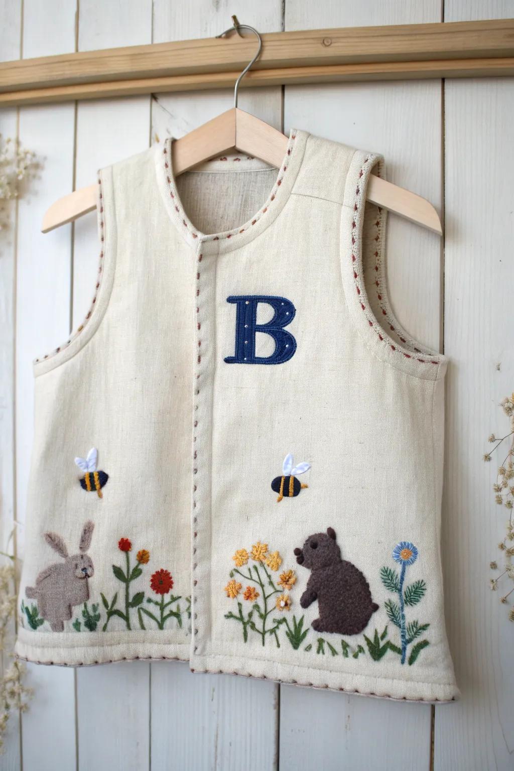 Bring learning to life with these charming animal vests – a perfect blend of style and education!