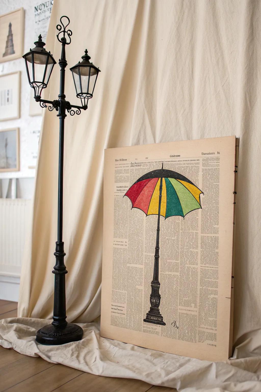 Illuminate your space with urban charm: A Scandinavian-Boho fusion of art and storytelling.