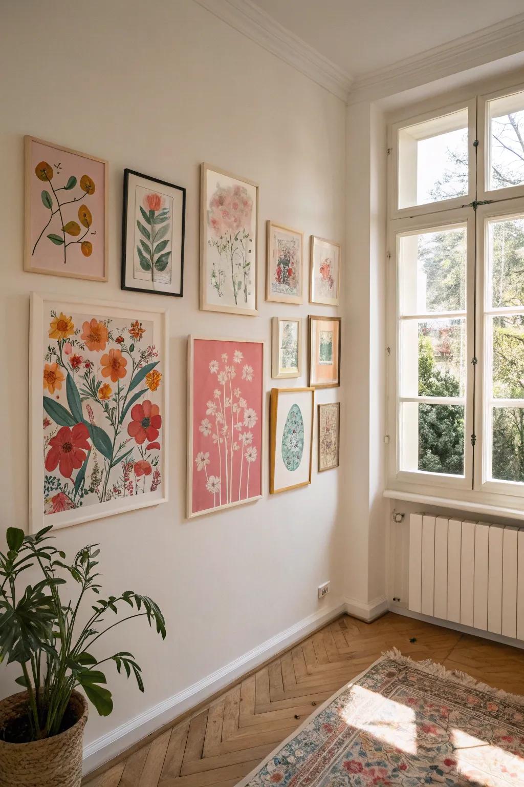 Create your own inspiration wall: a visual diary of creativity and beauty.