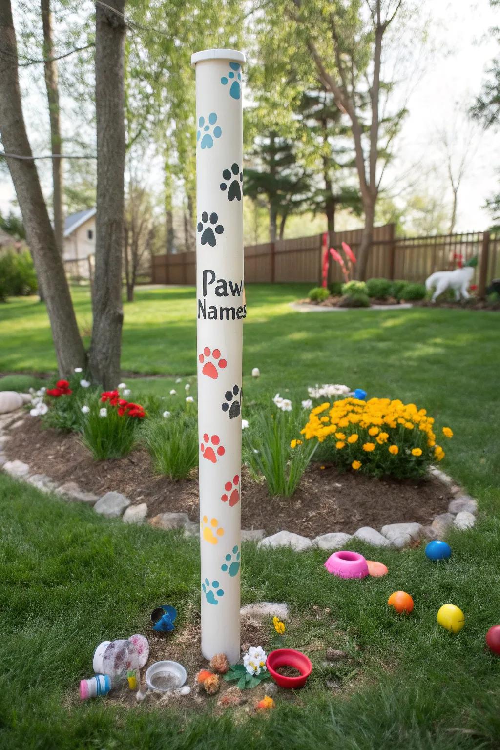 Honor your beloved pets with a tribute pole.