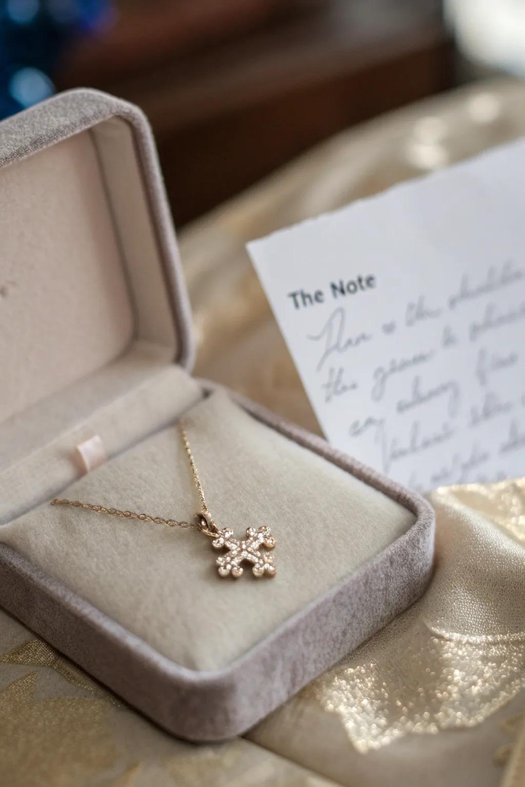 Puzzle piece jewelry makes for a meaningful and personal gift.