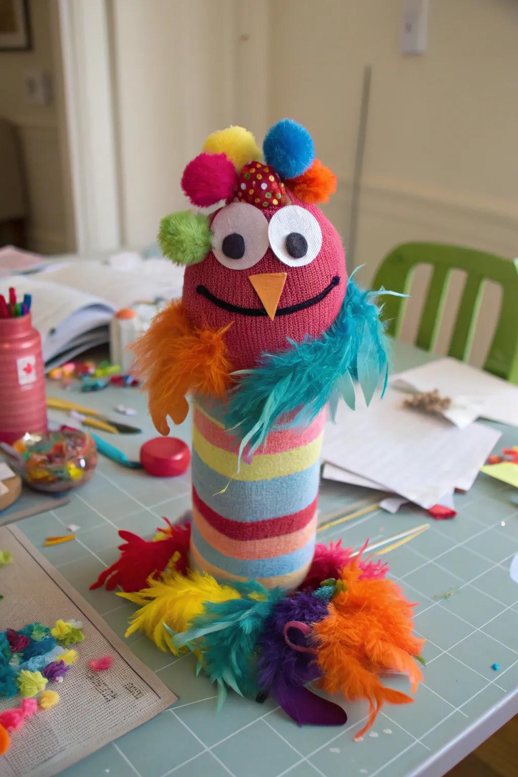 Meet your new silly monster puppet friend!