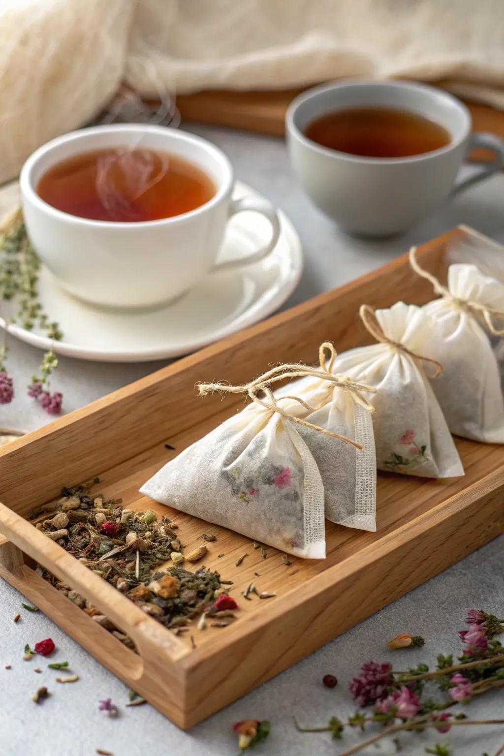 Herbal tea blends to soothe and refresh.