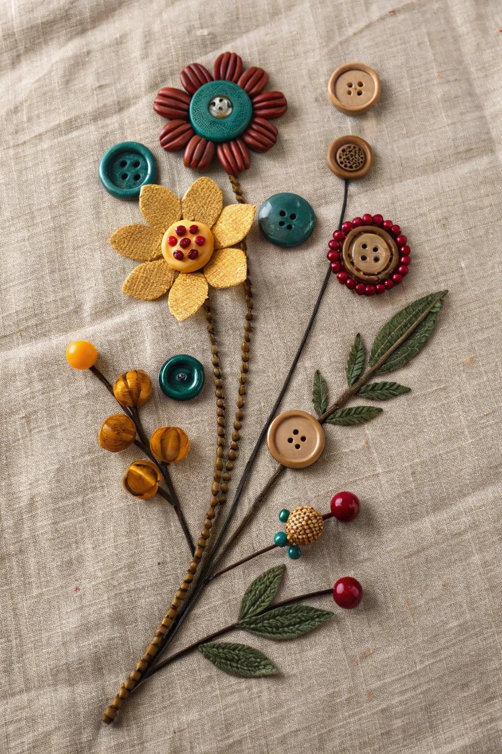 Transform found objects into vibrant floral art, adding a touch of sustainable beauty to your space.