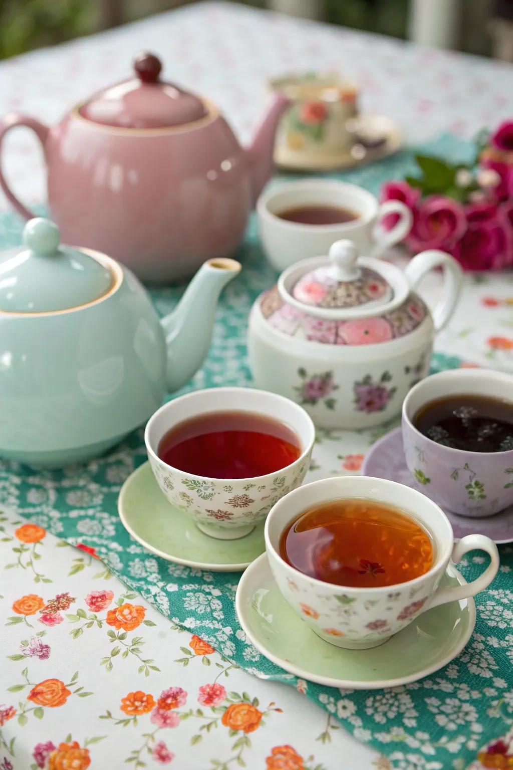 Delight guests with a variety of tea options.