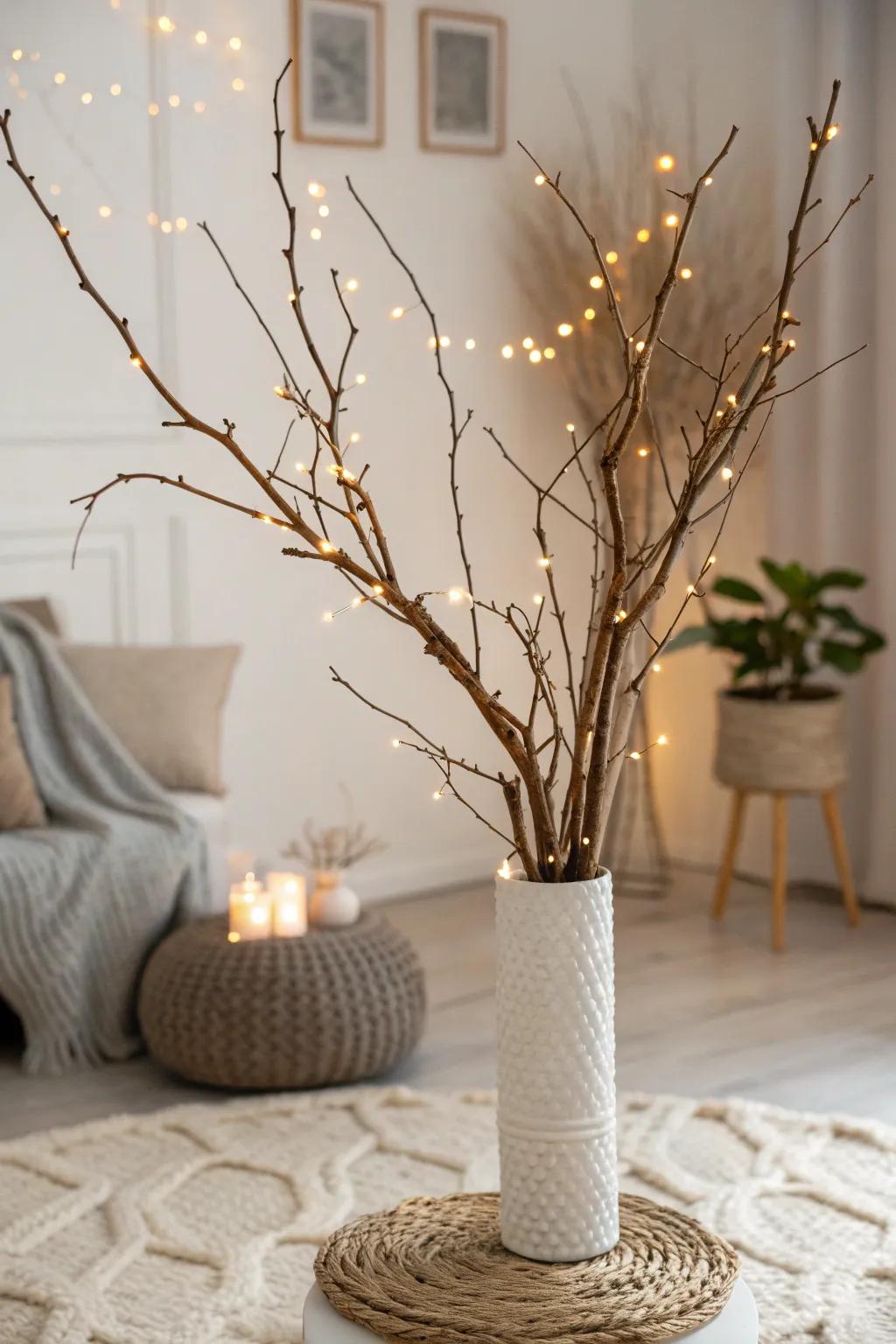 Illuminate your space with a touch of nature's elegance. 🌿✨ #TreeOfLife #MinimalistDecor