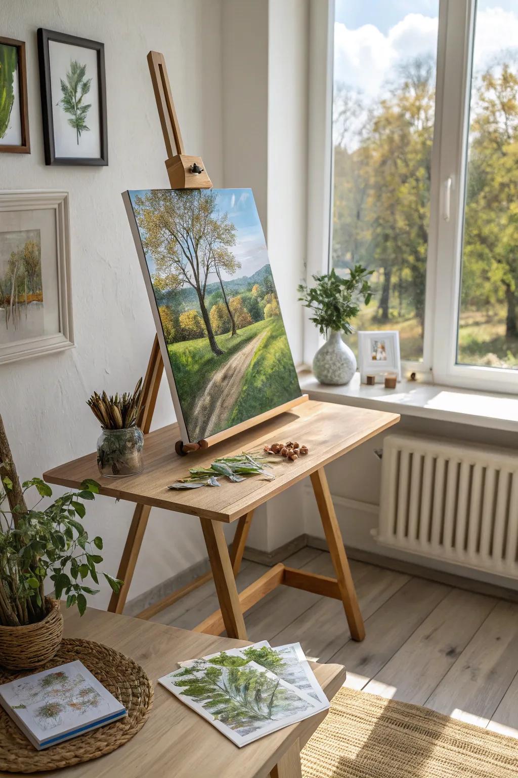 Embrace the beauty of nature with art that brings the outdoors in.