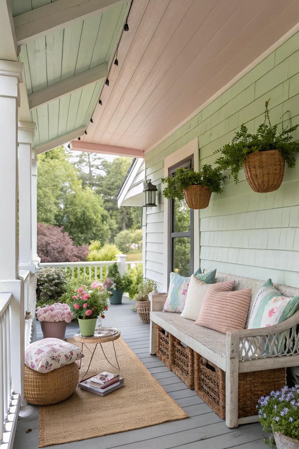 Shiplap roofs add cottage charm and warmth.