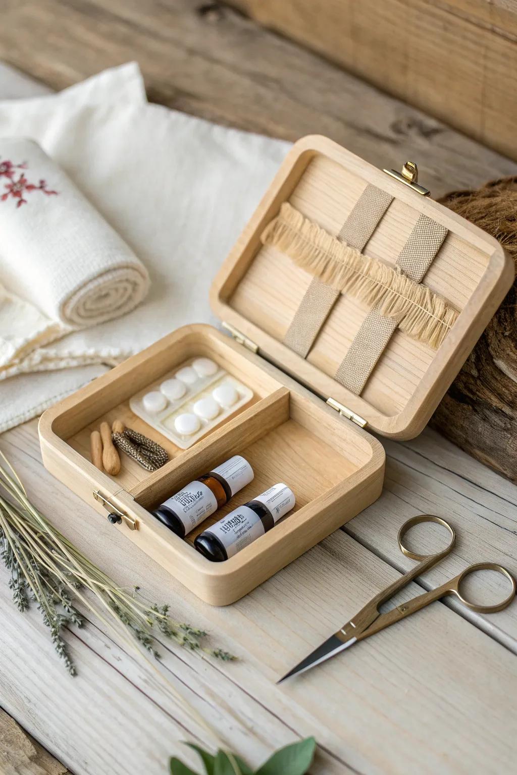Stylish & Practical: Your Go-To Integrated Medicine Kit for Everyday Mishaps.