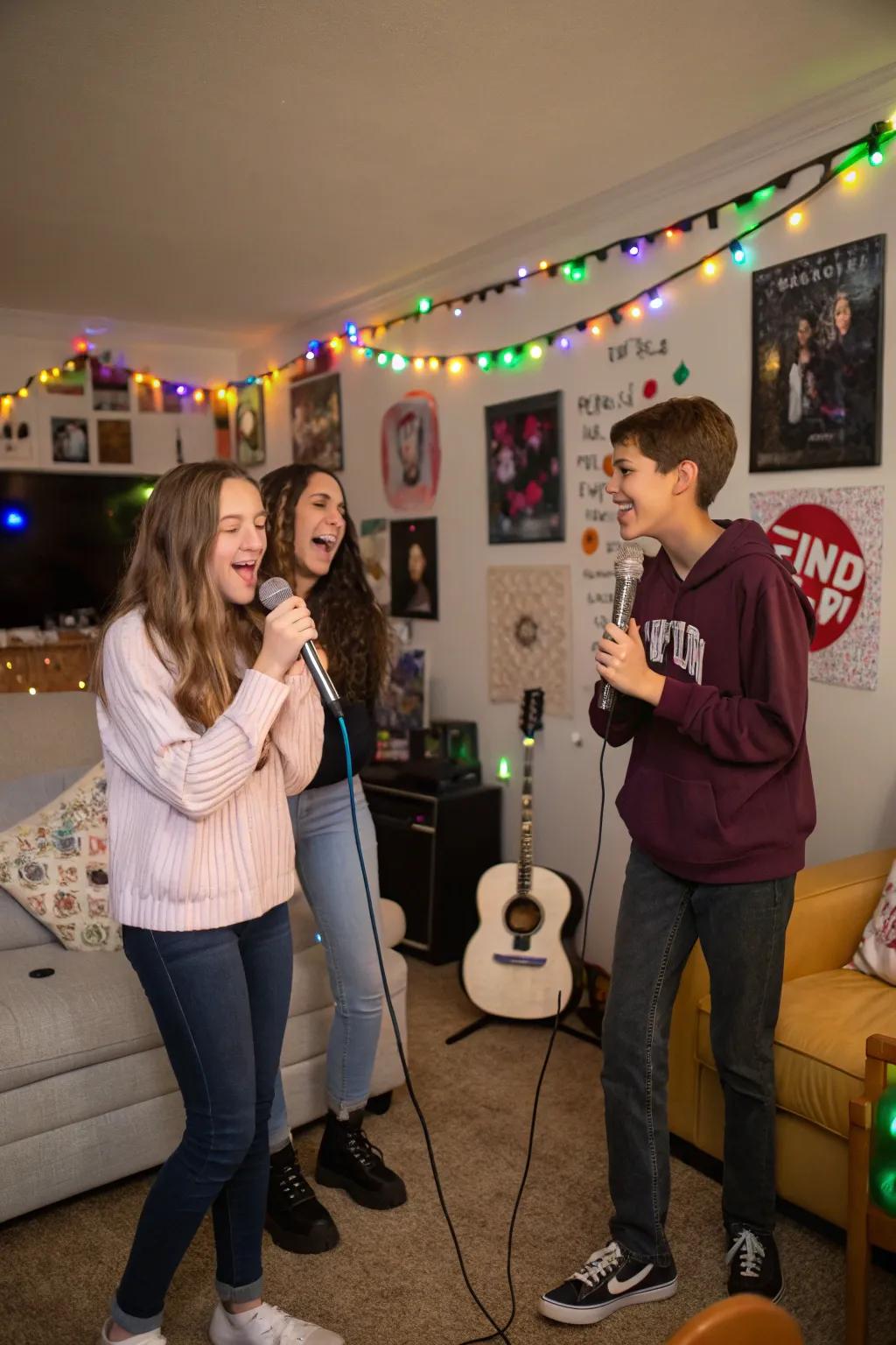 Sing your heart out with a fun-filled karaoke night.