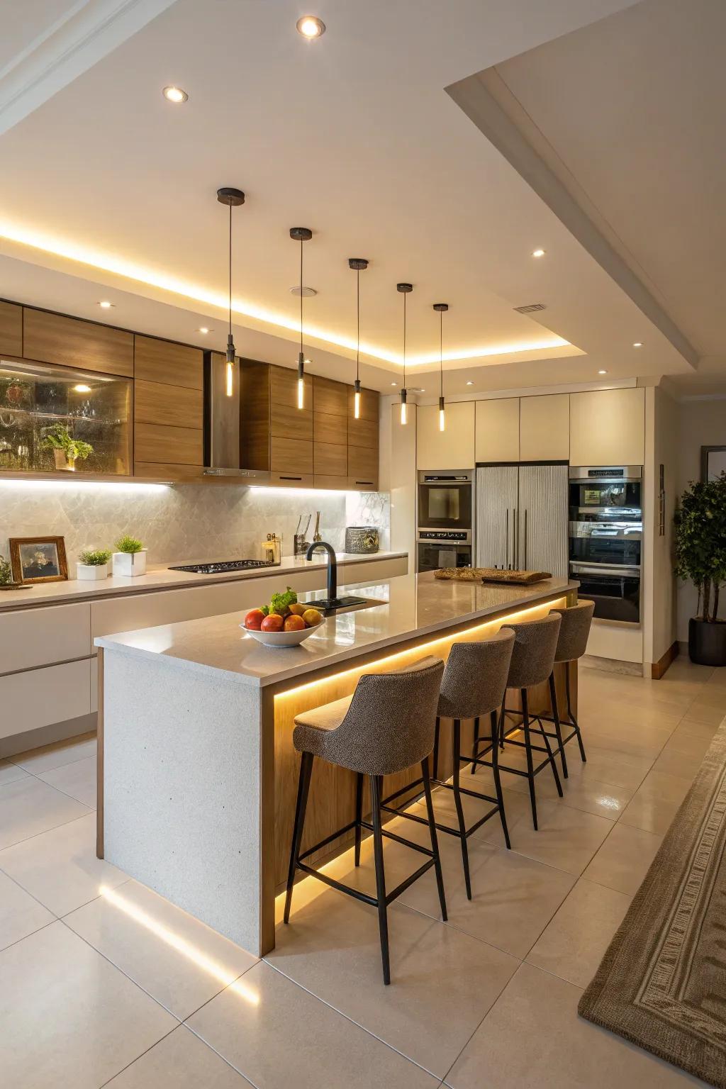 Open kitchen concepts enhance your space.