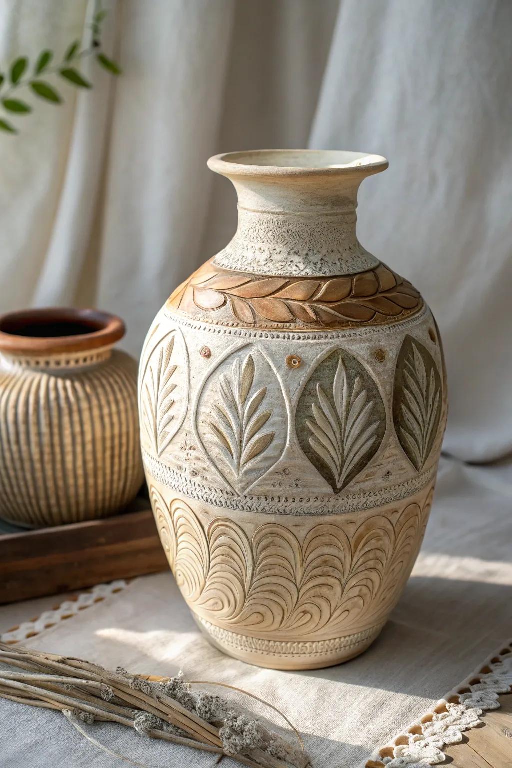 Discover the artistry of layered slip techniques in pottery, where every piece tells a unique story.