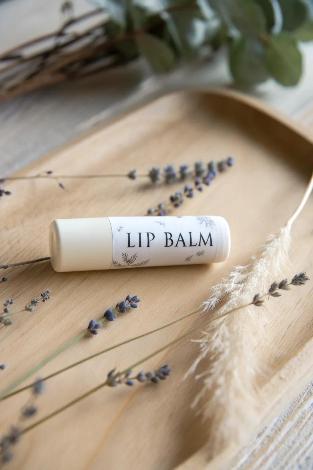 Nourish your lips with minimalist elegance and a hint of boho charm.