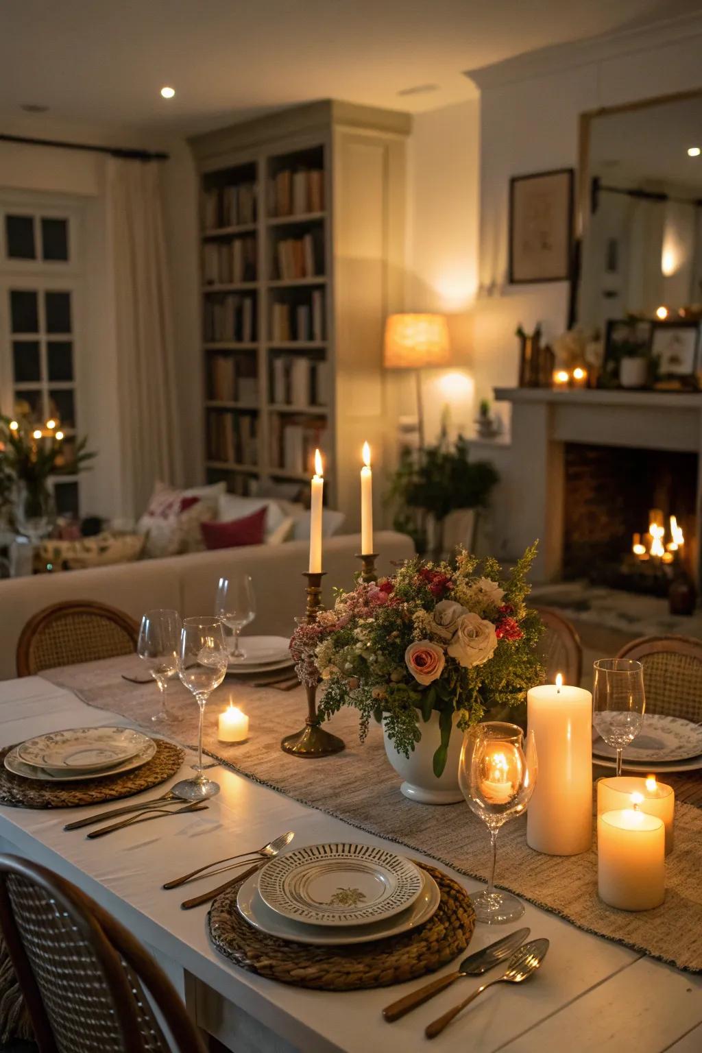 Warm lighting is essential for creating a cozy and inviting dining room ambiance.