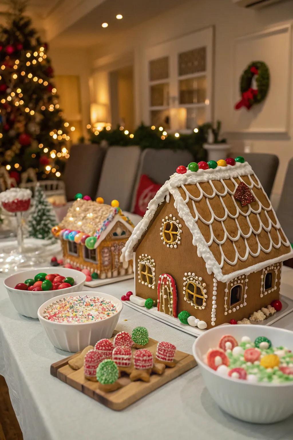 Get creative with a gingerbread decorating contest.