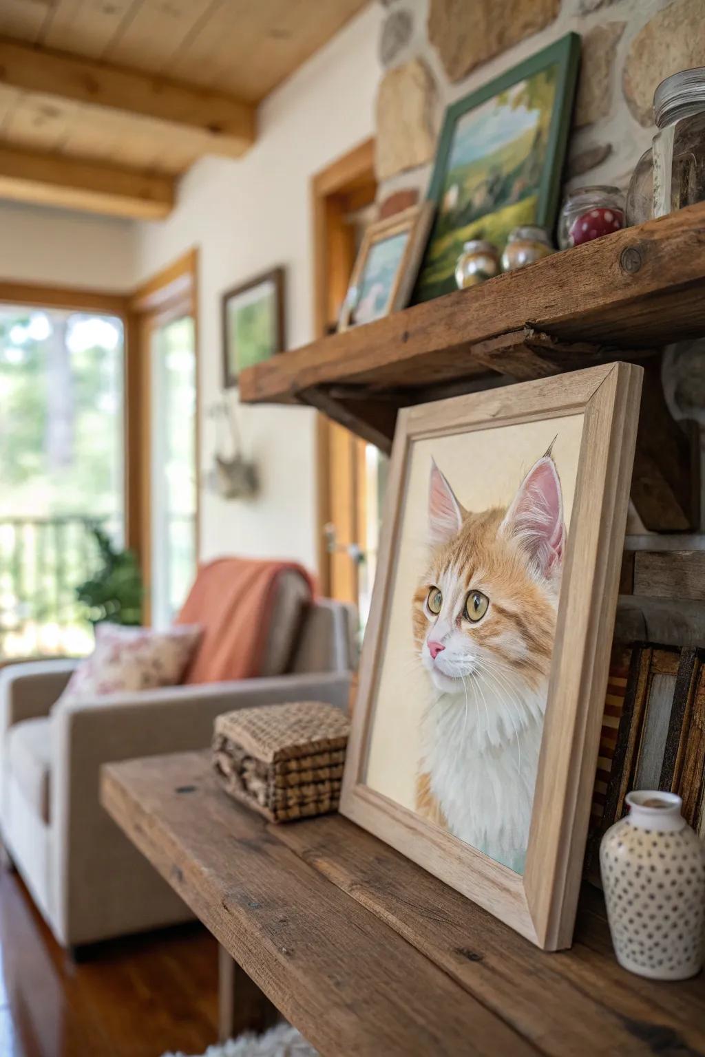 Capture your furry friends with animal art.