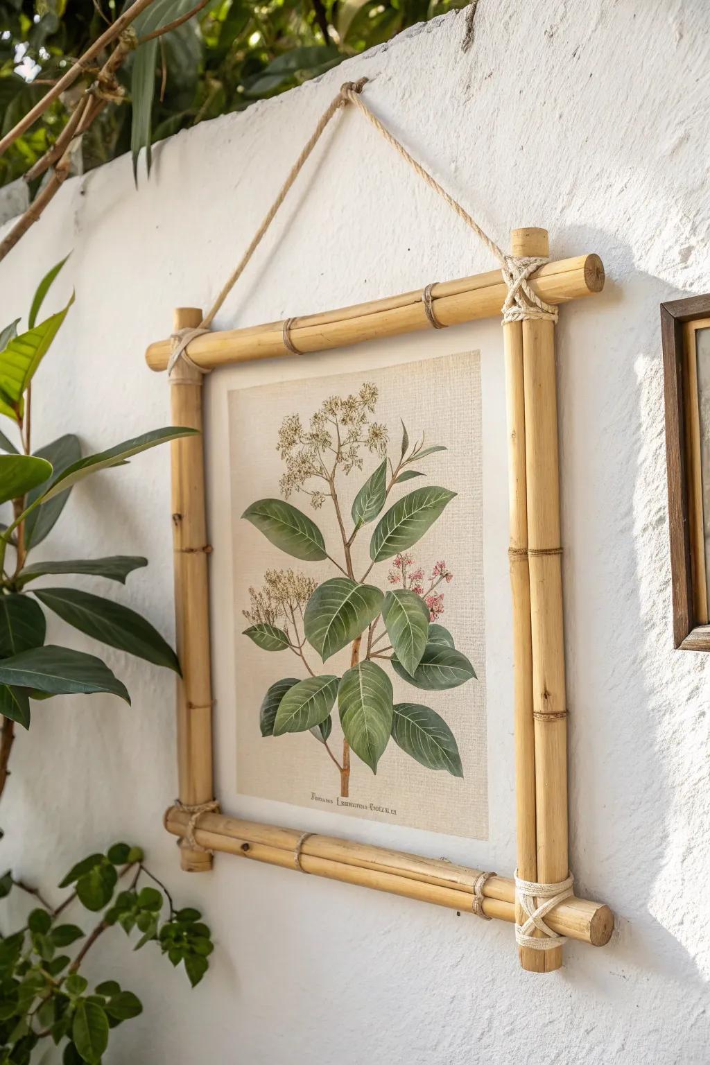14 Creative DIY Bamboo Wall Decoration Ideas