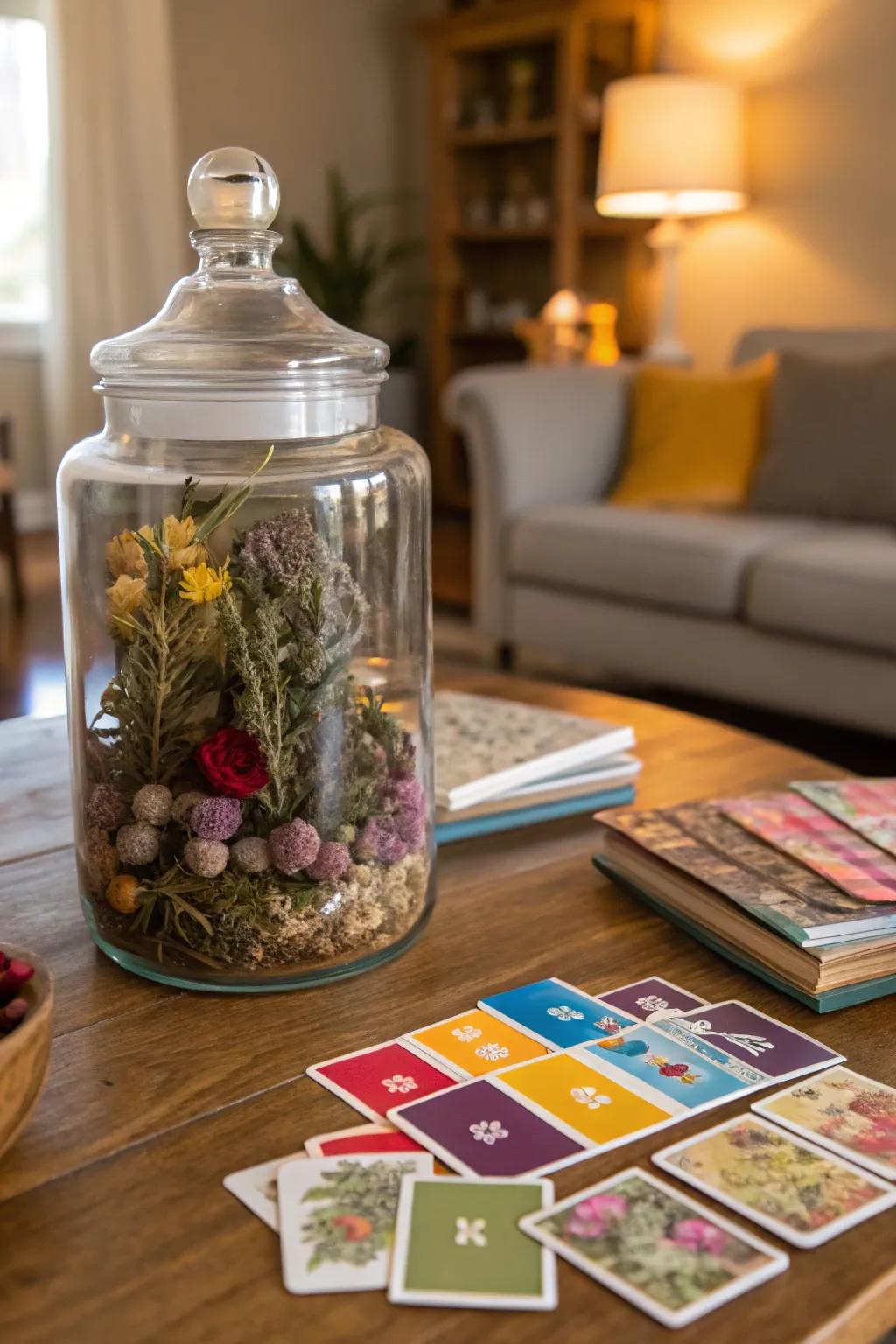 A memory jar to cherish shared moments.