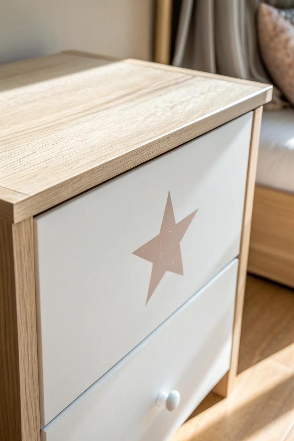 Add a playful touch to your space with charming vinyl decals that reflect your style and creativity.