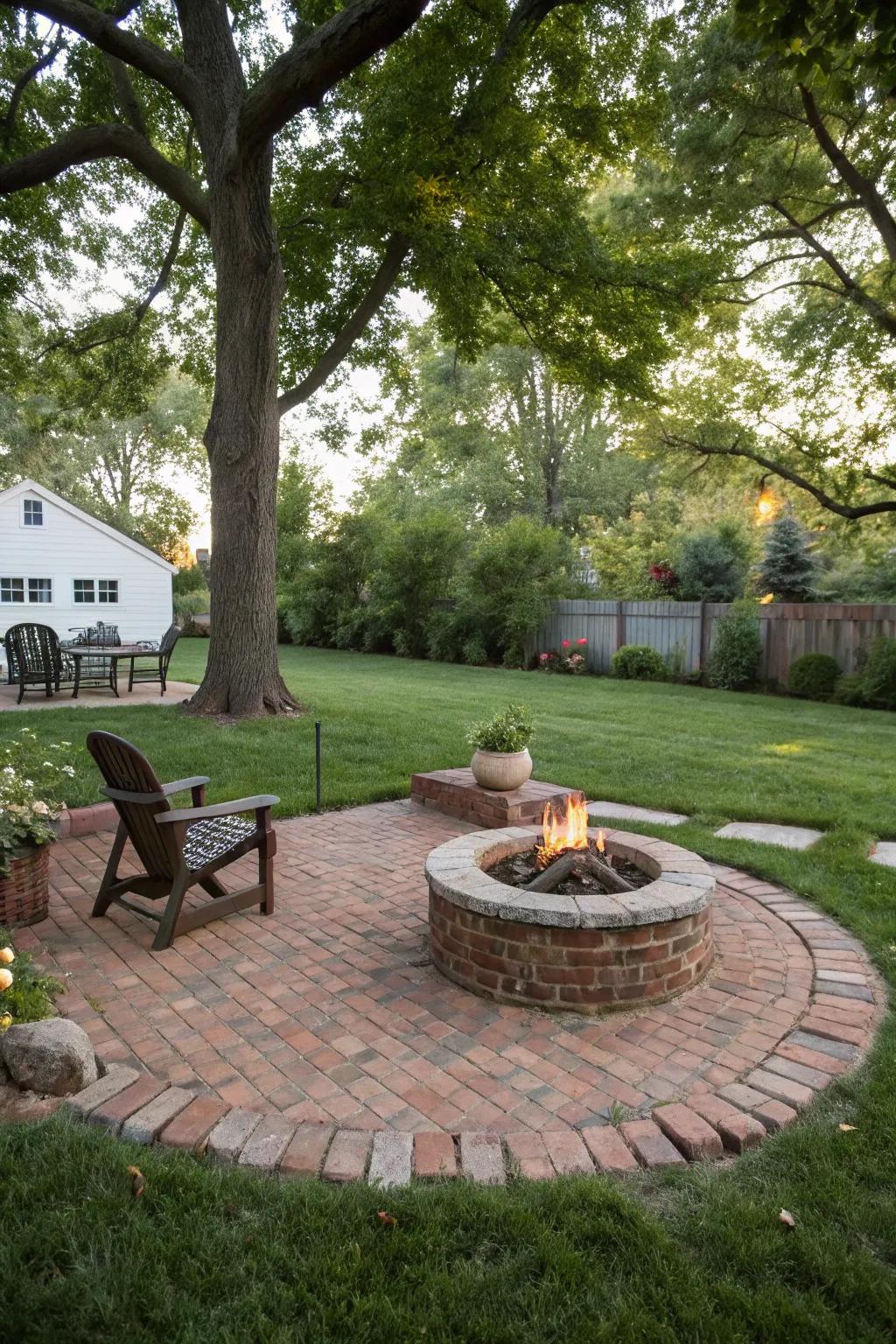 Brick pads offer a timeless and traditional appeal.