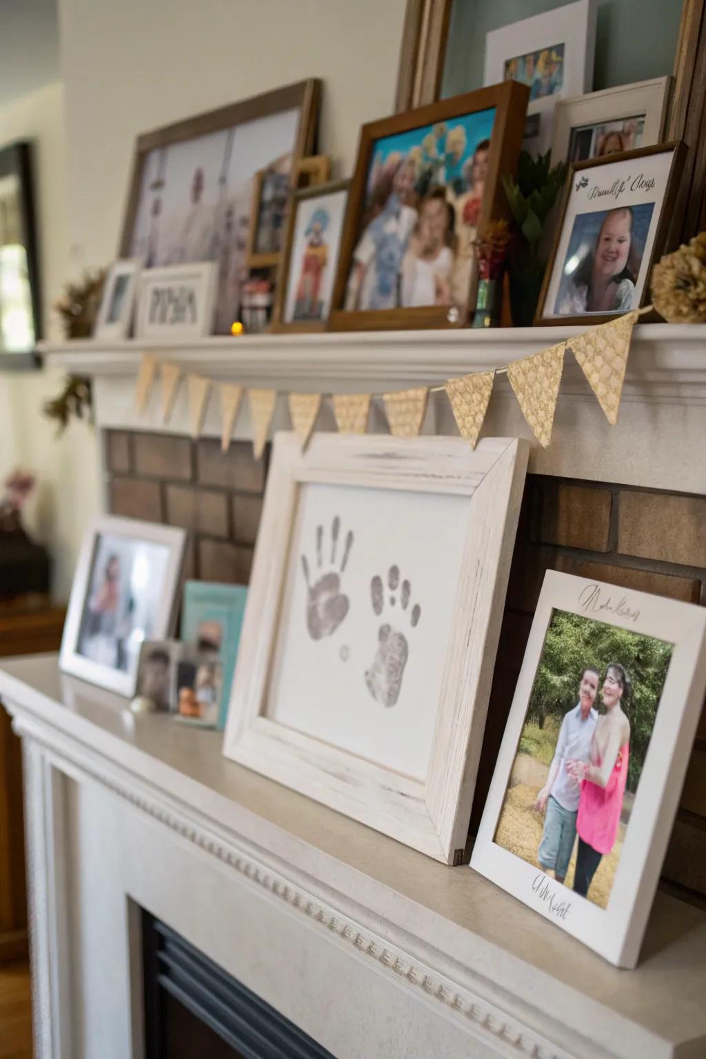 Capture those tiny handprints to treasure forever.