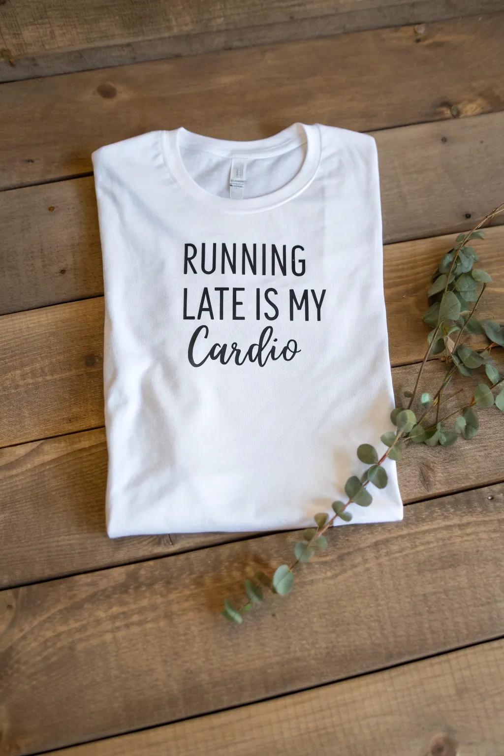 Add a dash of humor to your day with this chic and witty t-shirt design. #MinimalistHumor #ScandiStyle