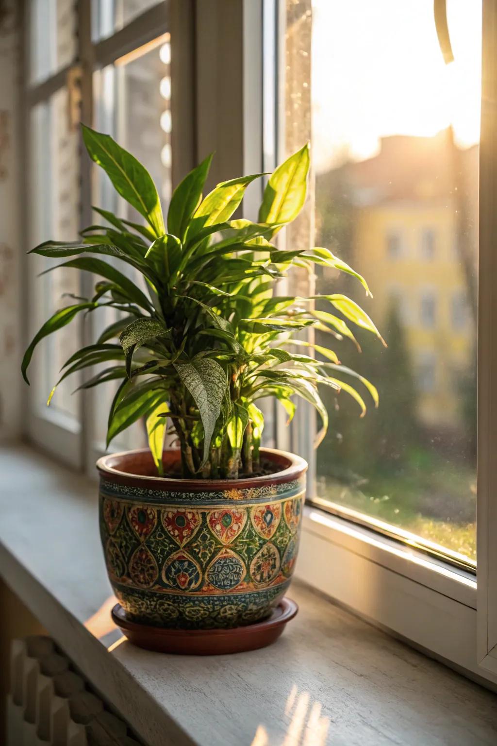 An indoor plant that brings life and warmth to any room.