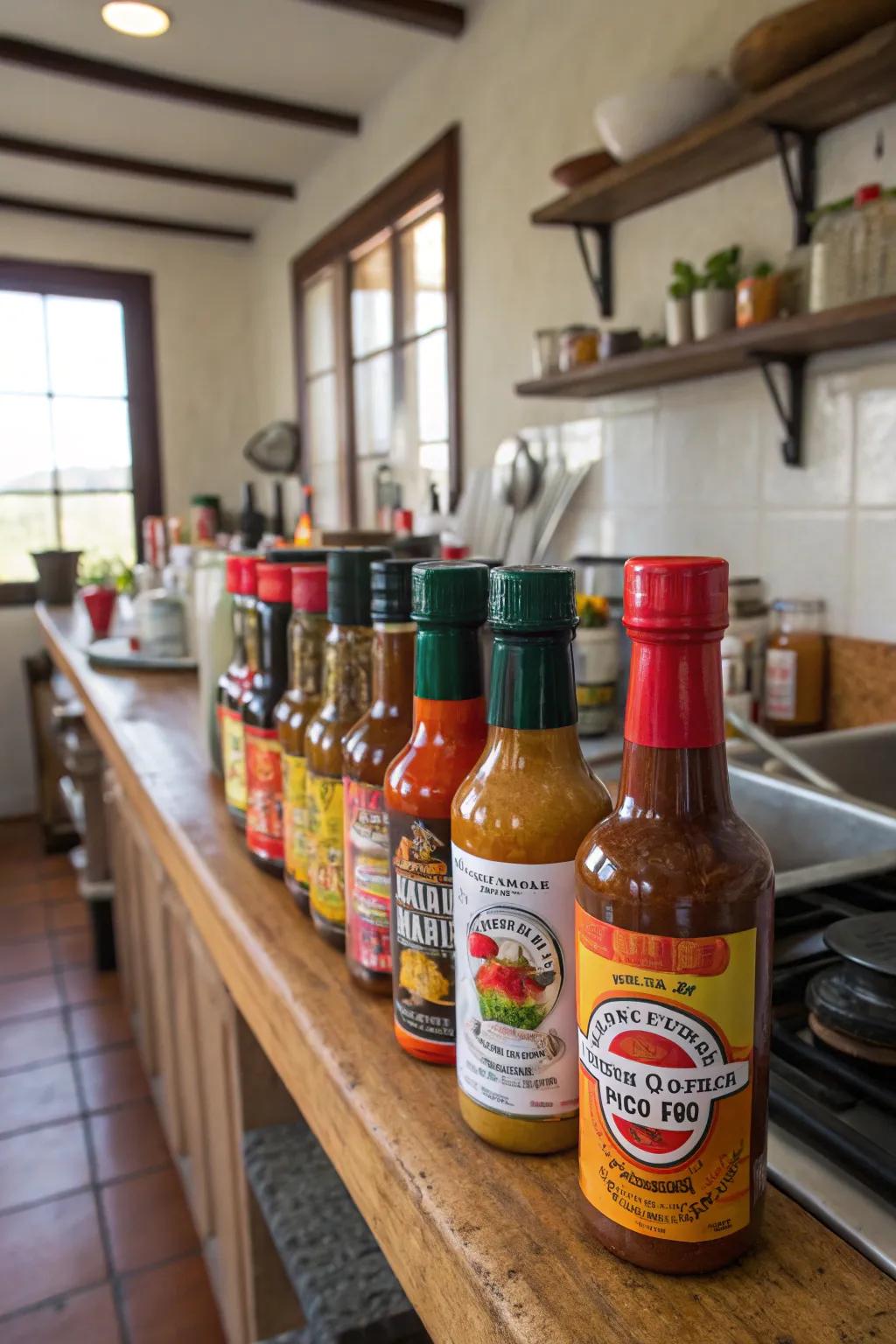 Bring the heat to your meals with authentic Mexican hot sauces.