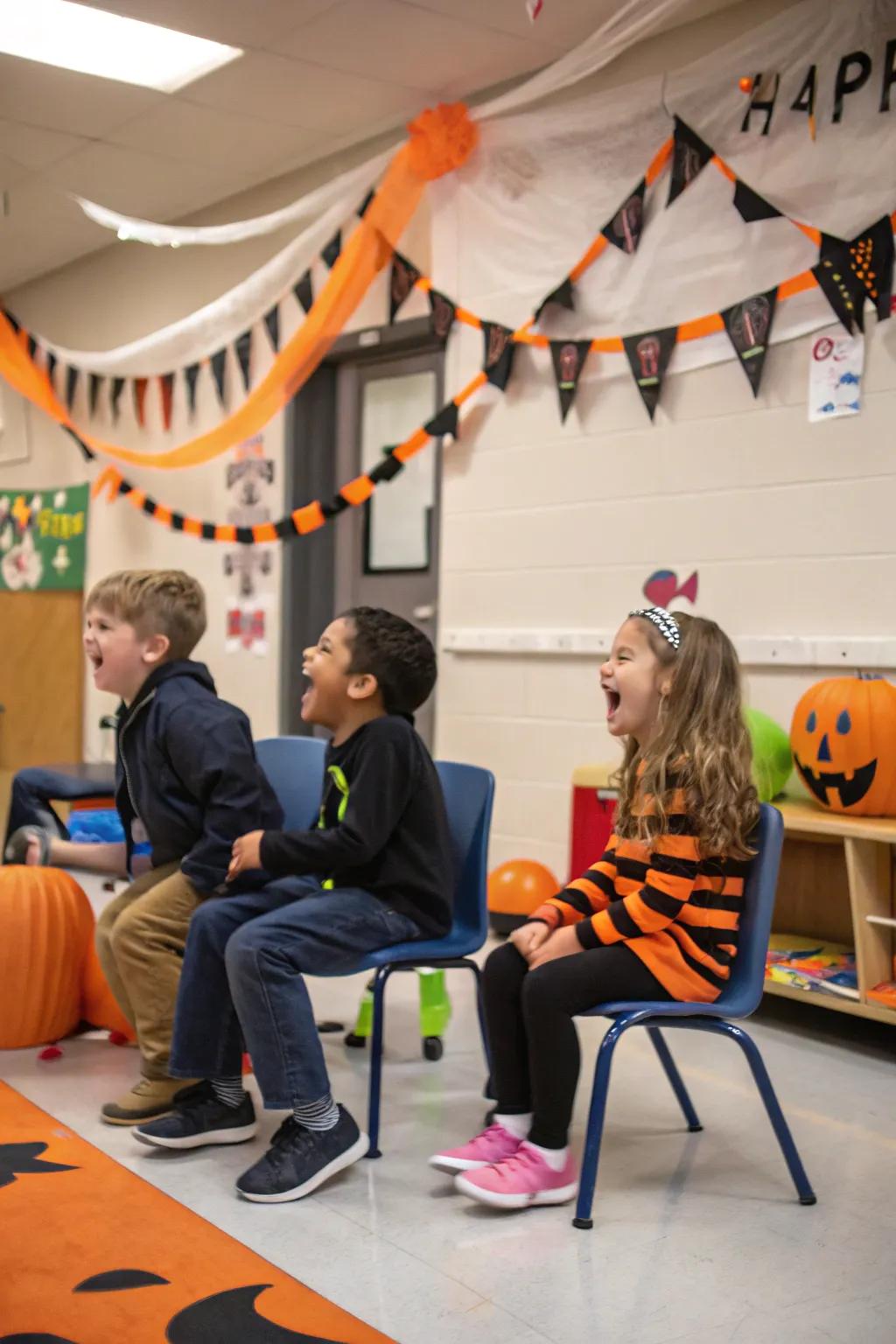 Dance like a monster in musical chairs!